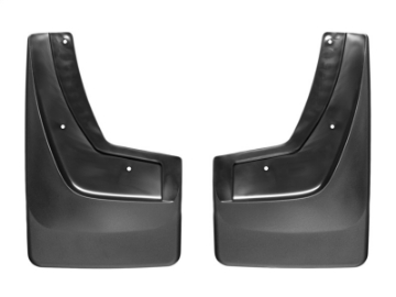 Picture of WeatherTech 14+ GMC Sierra-Sierra Denali No Drill Mudflaps - Black