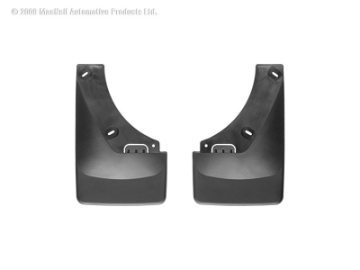 Picture of WeatherTech 07-13 Cadillac Escalade No Drill Mudflaps - Black