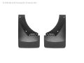 Picture of WeatherTech 07-13 Chevrolet Tahoe No Drill Mudflaps - Black