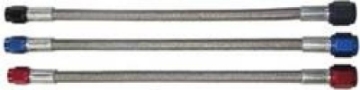 Picture of Fragola -3AN x -4AN Nut 4AN Nitrous Line 12in Blue Nuts