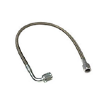 Picture of Fragola -4AN PFTE Black Hose Assembly Straight x 90 Degree 10in
