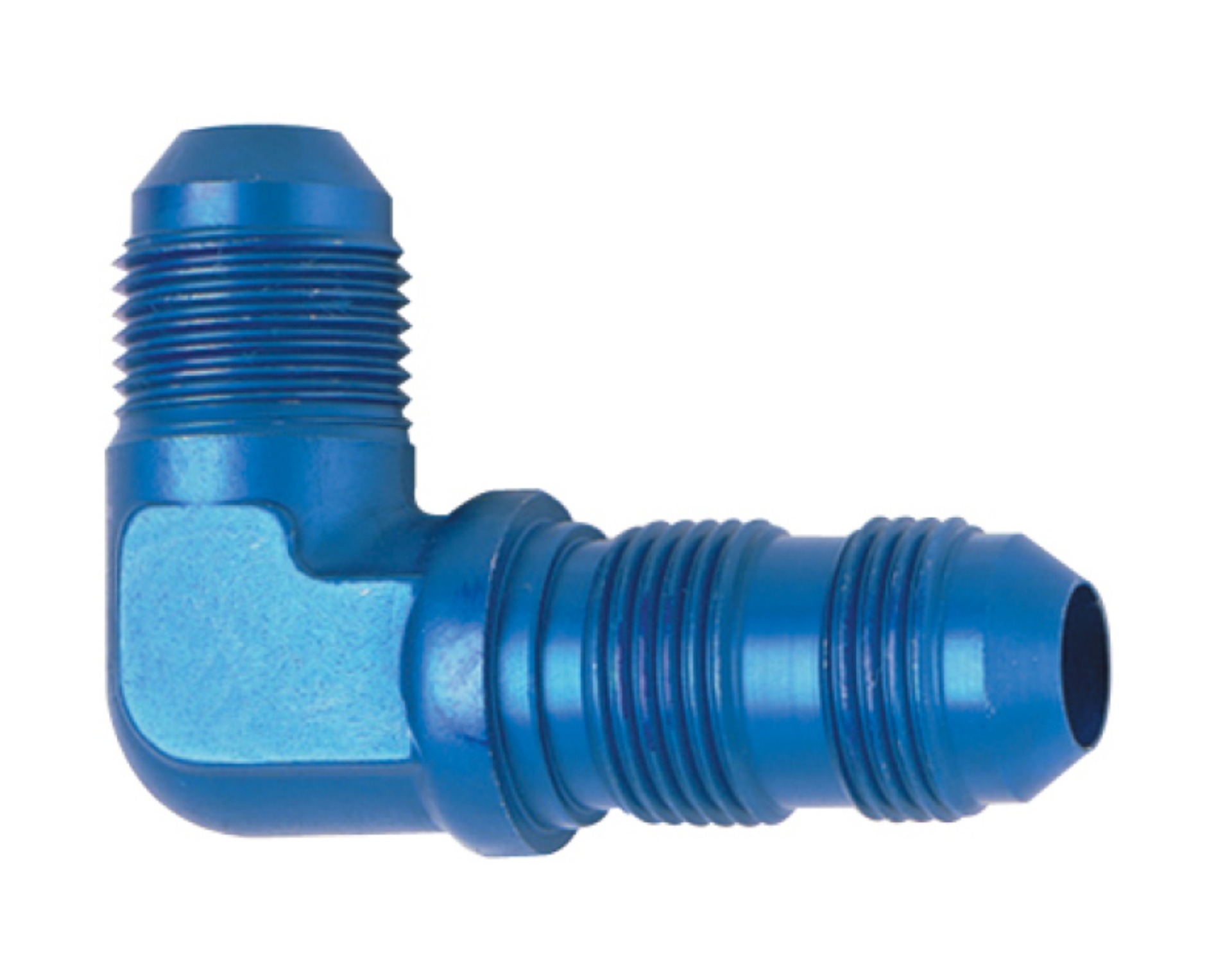 Picture of Fragola -12AN x 90 Degree Bulkhead - Blue