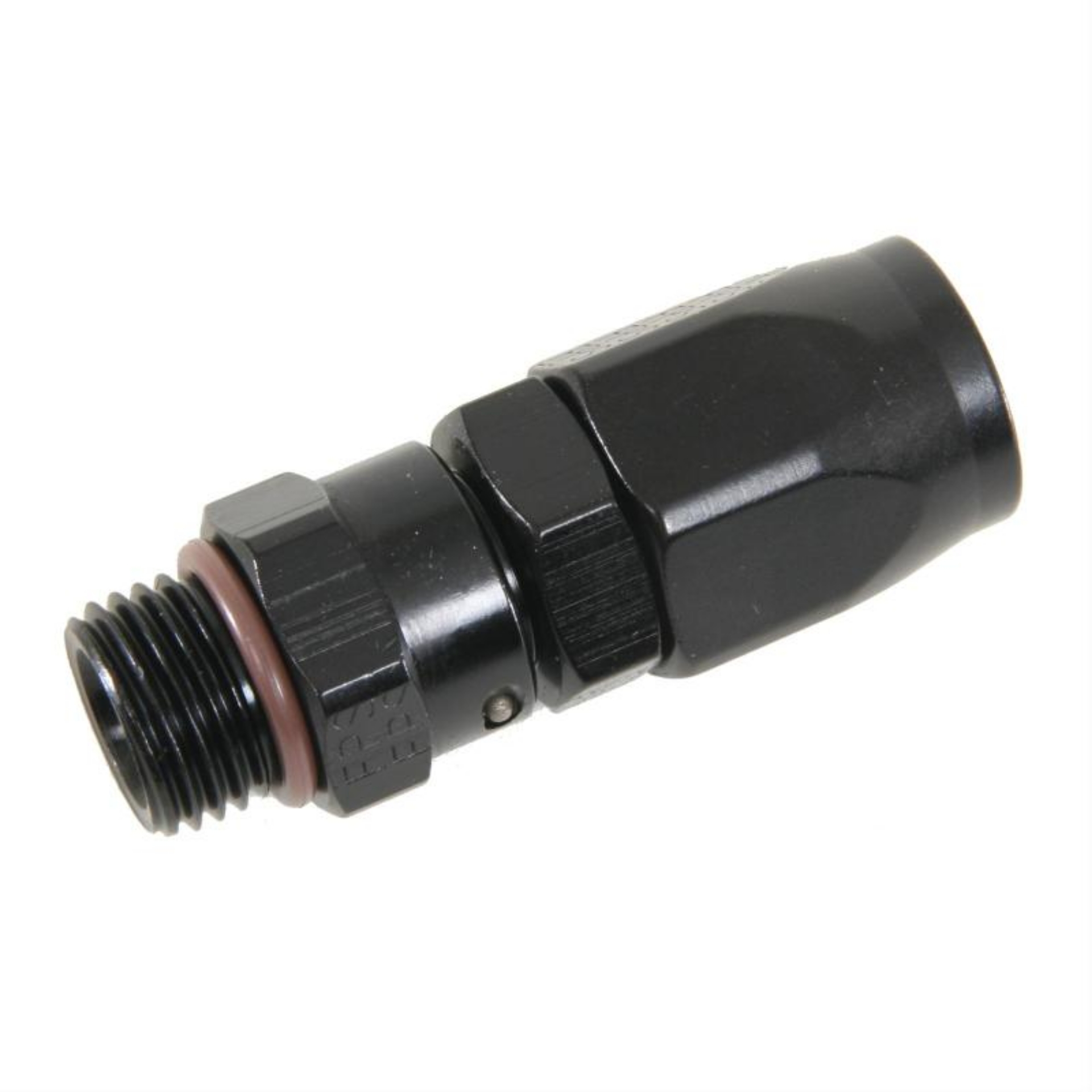 Picture of Fragola -16AN Straight x 1 5-16 - 12 16 Hose End - Black