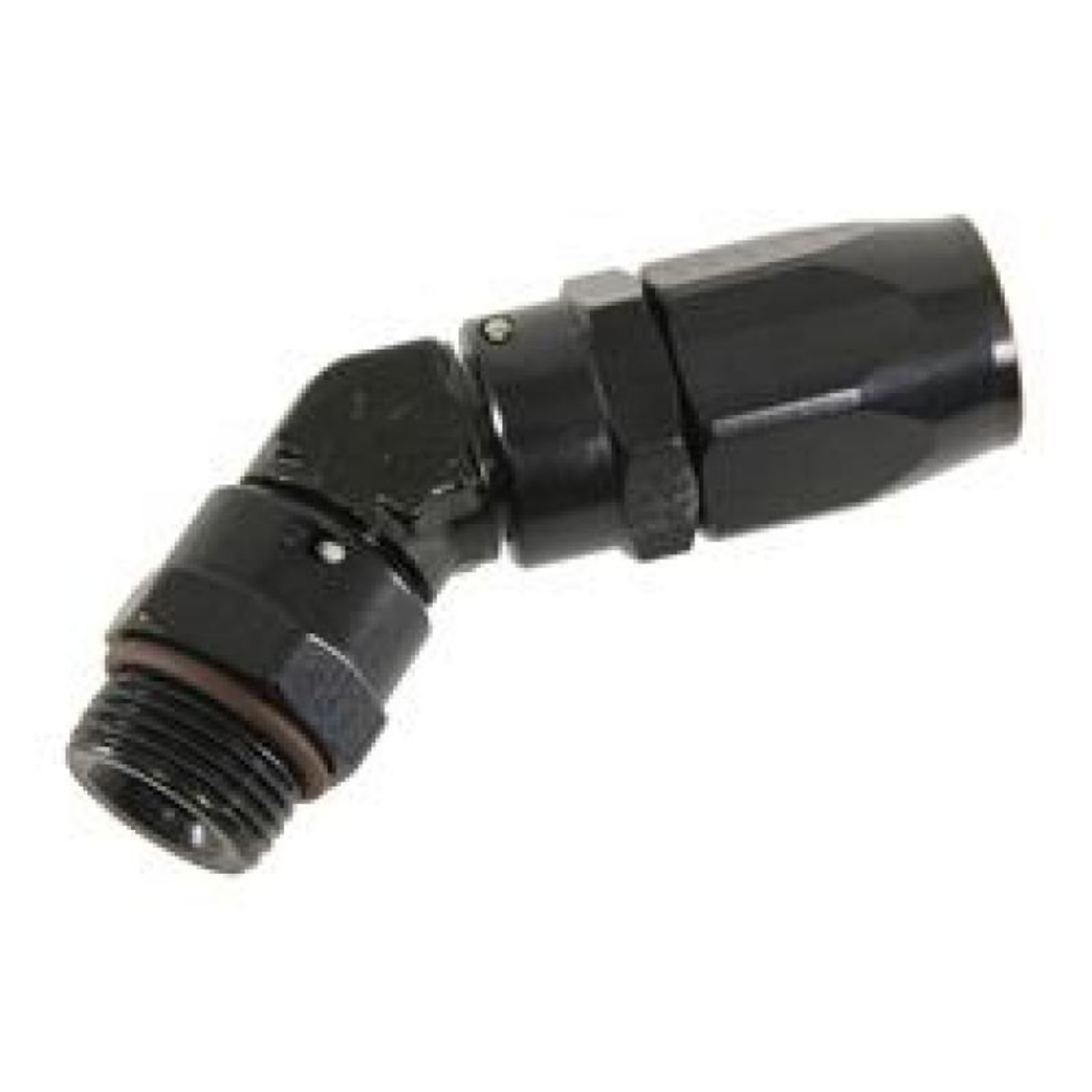 Picture of Fragola -12AN x 45 Degree x 1 1-16-12 12 Hose End - Black