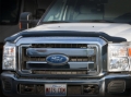 Picture of WeatherTech 86-97 Nissan Pickup Stone and Bug Deflector - Dark Smoke
