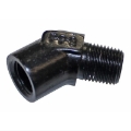 Picture of Fragola 1-8 Pipe 45 Degree Male-Female - Black