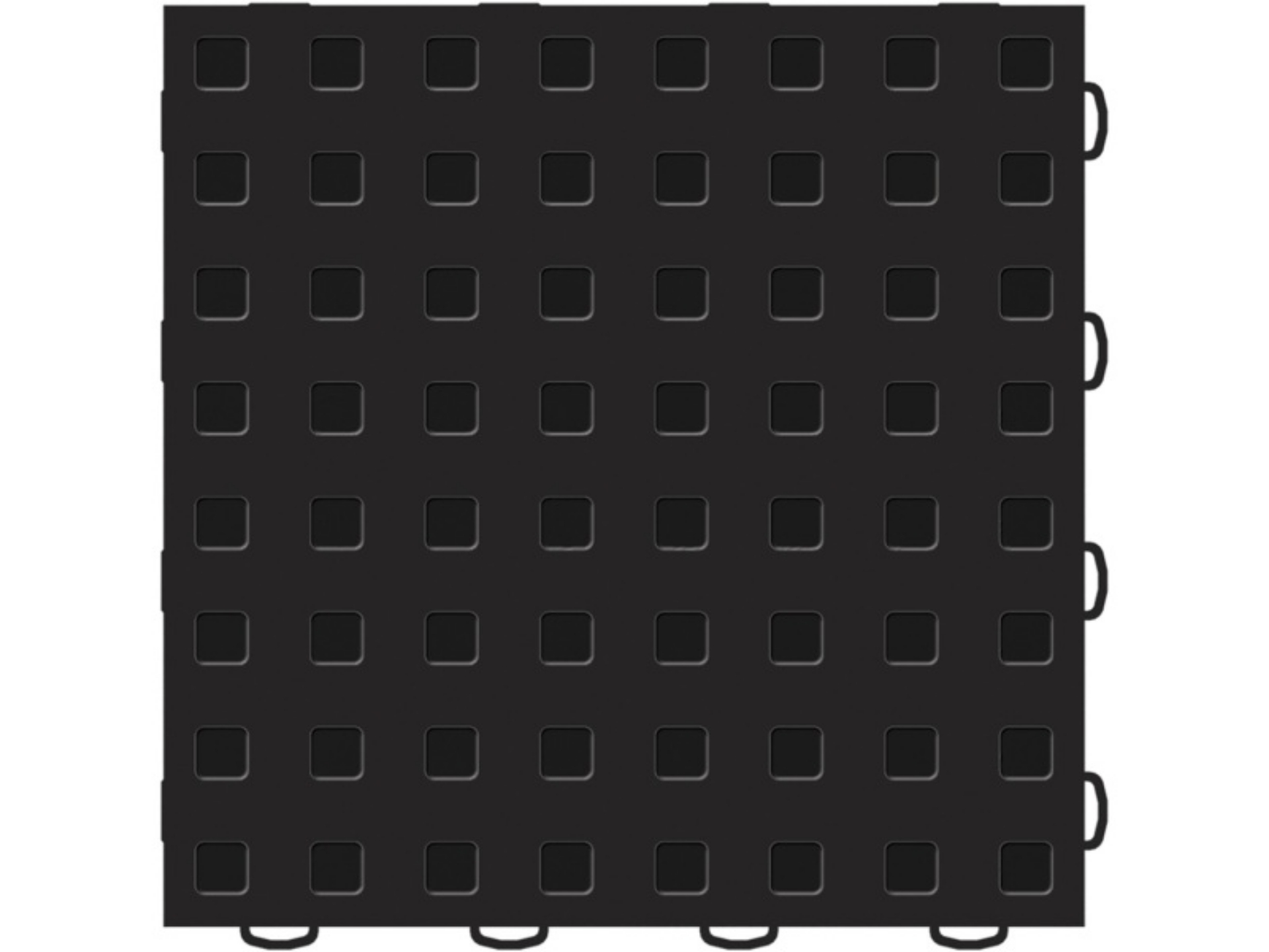 Picture of WeatherTech TechFloor - 2in X 12in Borderw- Loops - Black **Order in Qtys of 10