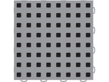 Picture of WeatherTech TechFloor - 12in X 12in Tiles - Grey-Black **Order in Qtys of 10