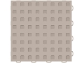 Picture of WeatherTech TechFloor 12in x 12in Solid Floor Tile w- Raised Squares - Tan