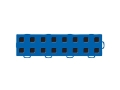 Picture of WeatherTech TechFloor - 3in x 12in TilesRight Loop Blue-Black - Blue-Black