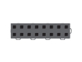 Picture of WeatherTech TechFloor - 3in x 12in TilesRight Loop - Dark Grey-Black