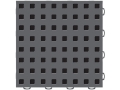 Picture of WeatherTech TechFloor - 3in x 12in TilesRight Loop - Dark Grey-Black