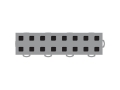 Picture of WeatherTech TechFloor - 3in X 12in TilesRight Loop - Grey-Black **Order in Qtys of 10