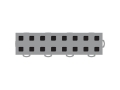 Picture of WeatherTech TechFloor - 3in X 12in TilesRight Loop - Grey-Black **Order in Qtys of 10