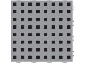 Picture of WeatherTech TechFloor - 3in X 12in TilesRight Loop - Grey-Black **Order in Qtys of 10
