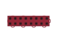 Picture of WeatherTech TechFloor - 3in X 12in TilesRight Loop - Red-Black **Order in Qtys of 10