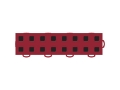 Picture of WeatherTech TechFloor - 3in X 12in TilesRight Loop - Red-Black **Order in Qtys of 10