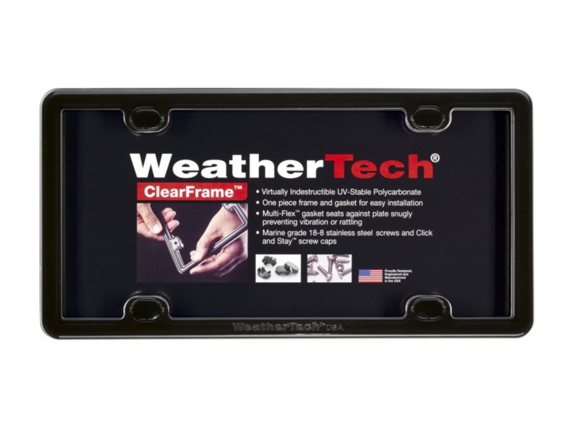 Picture of WeatherTech ClearFrame Kit - Black