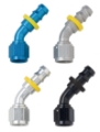 Picture of Fragola -16AN Push-Lite End 45 Degree - Blue