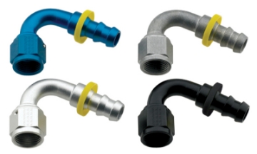 Picture of Fragola -12AN Push-Lite End 120 Degree - Blue
