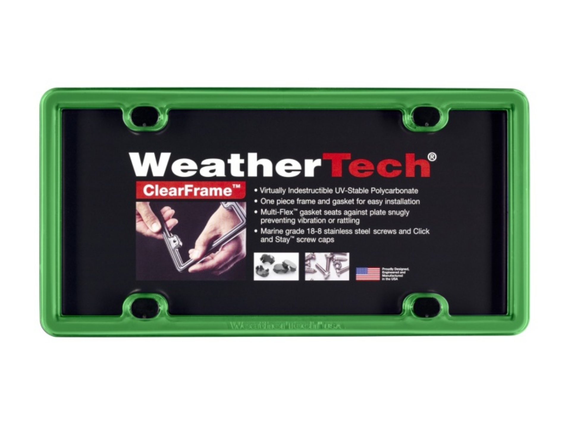 Picture of WeatherTech ClearFrame - Kelly Green