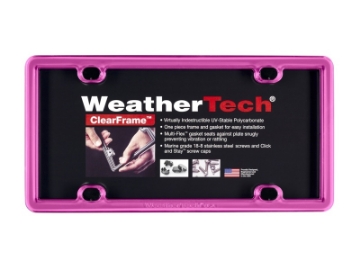 Picture of WeatherTech ClearFrame - Hot Pink