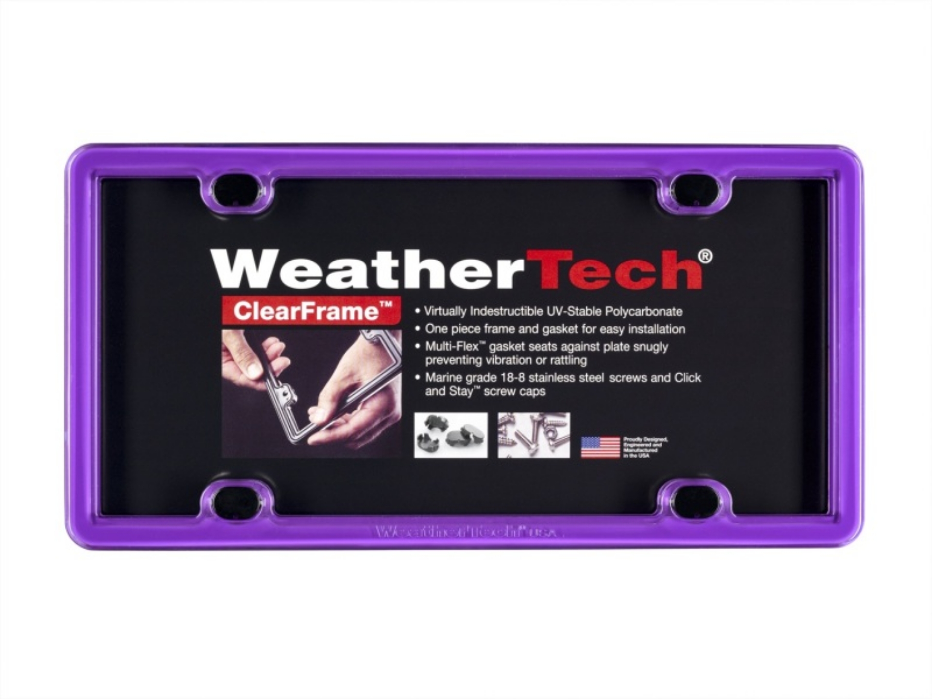 Picture of WeatherTech ClearFrame - Purple