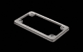 Picture of WeatherTech Motorcycle Billet Plate Frames - Red