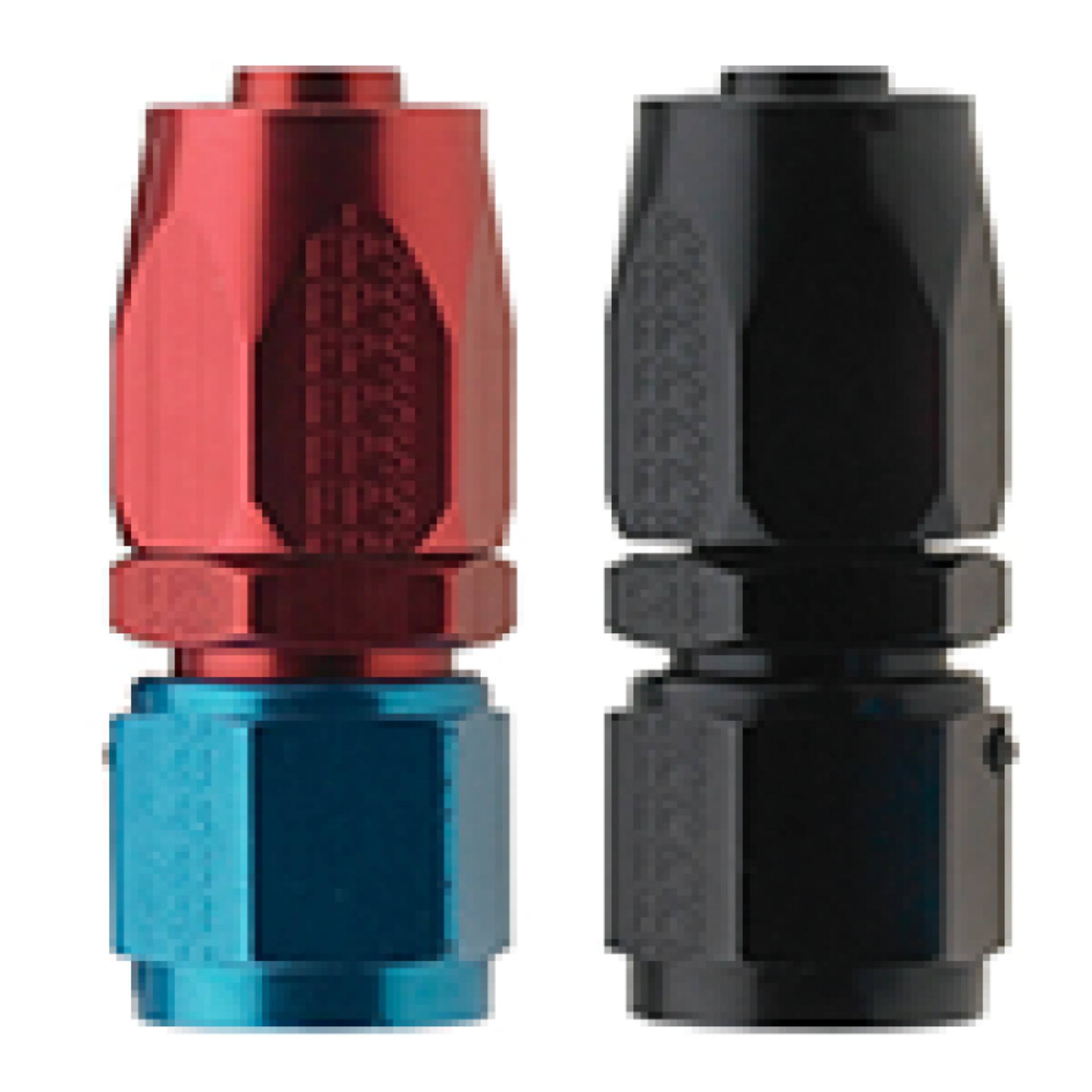 Picture of Fragola -12AN Straight Pro-Flow Hose End - Blue-Red