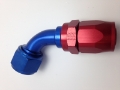 Picture of Fragola -10AN Nut x -12AN Hose 60 Degree Reducing Hose End - Blue-Red