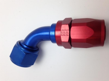 Picture of Fragola -16AN x 60 Degree Pro-Flow Hose End - Blue-Red