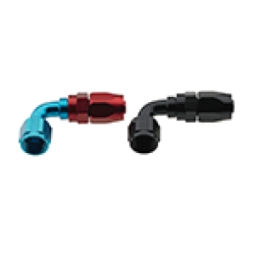 Picture of Fragola -10AN x 90 Degree Pro-Flow Hose End - Blue-Red