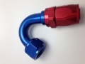 Picture of Fragola -10AN Nut x -12AN Hose Reducing Hose End - Blue-Red 150 Degree