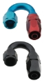Picture of Fragola -10AN x 180 Degree Pro-Flow Hose End - Blue-Red
