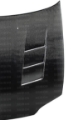 Picture of Seibon 92-95 Honda Civic 2DR-3DR TS-Style Carbon Fiber Hood