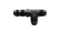 Picture of Vibrant -12AN Bulkhead Adapter Tee on Run Fittings - Anodized Black Only
