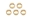 Picture of Vibrant Brass Olive Inserts 1-2in - Pack of 5