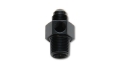 Picture of Vibrant -6AN Male to 1-4in NPT Male Union Adapter Fitting w- 1-8in NPT Port