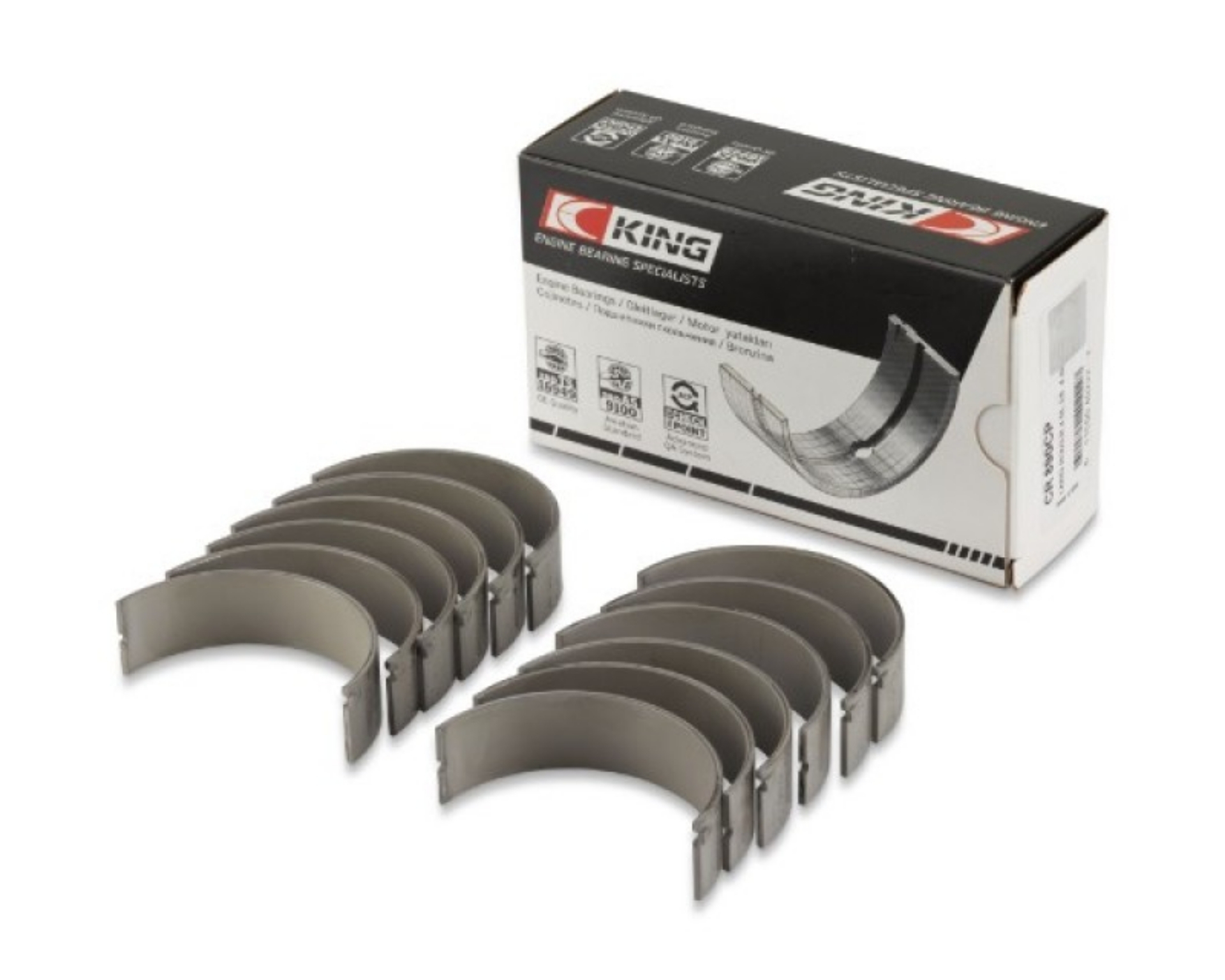Picture of King Engine Bearings 05-12 Nissan VQ40DE 6 Cyl Rod Bearing Set - Size STD
