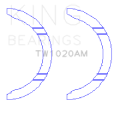 Picture of King Engine Bearings 05-12 Nissan VQ40DE 6 Cyl Thrust Washer Set