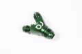 Picture of Radium Engineering Dual 6AN to 8AN Y-Adapter Block Fitting