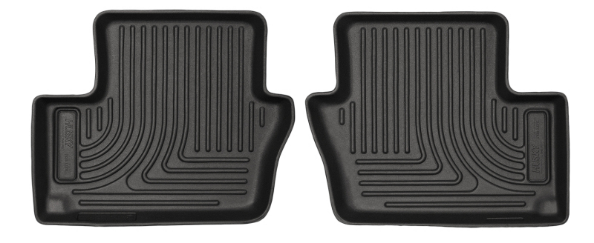 Picture of Husky Liners 07-12 Dodge Caliber - 07-14 Jeep Compass WeatherBeater Black 2nd Seat Floor Liners