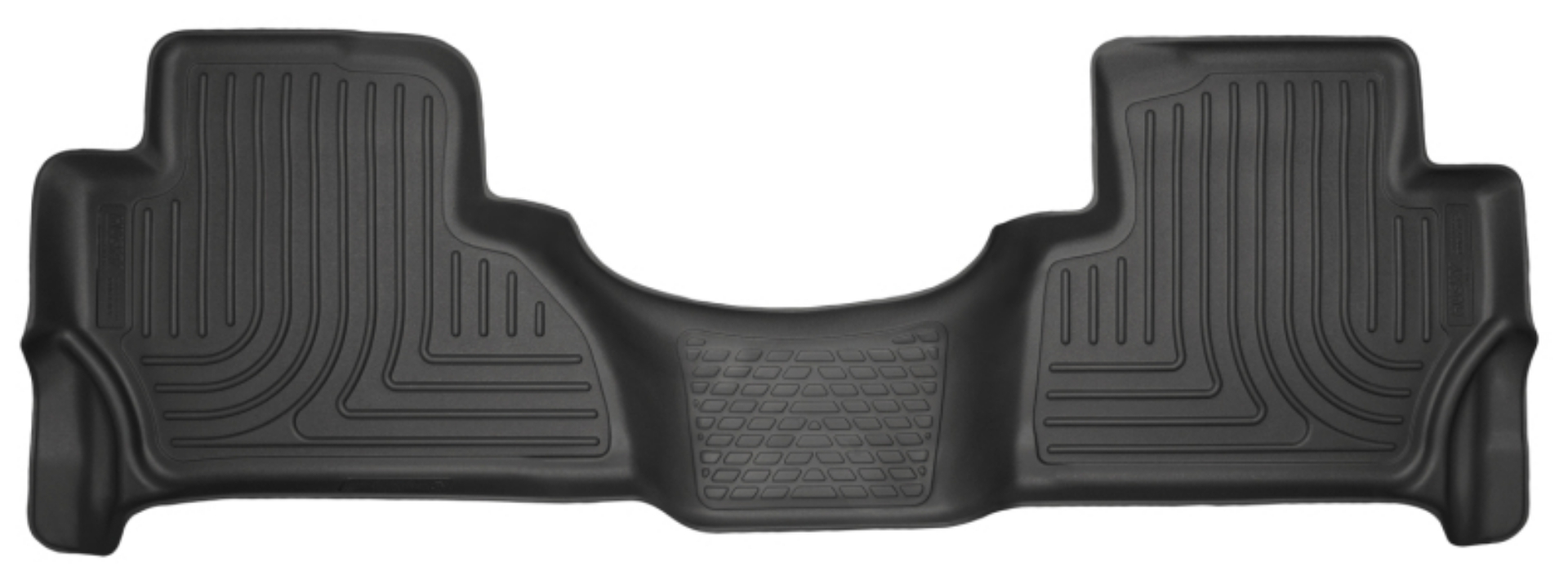 Picture of Husky Liners 15 Cadillac Escalade WeatherBeater Black 2nd Seat Floor Liners