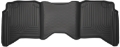 Picture of Husky Liners 09-10 Dodge Ram 1500 Crew Cab WeatherBeater Black 2nd Seat Floor Liners