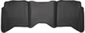 Picture of Husky Liners 09-10 Dodge Ram 1500 Crew Cab WeatherBeater Black 2nd Seat Floor Liners