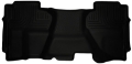 Picture of Husky Liners 07-13 Chevrolet Silverado 1500 Ext Cab WeatherBeater Black 2nd Seat Floor Liners