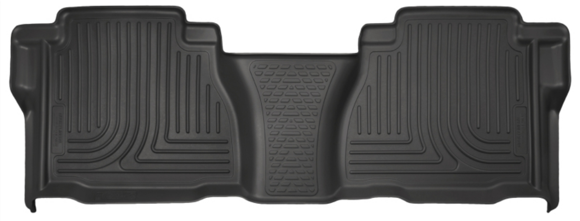 Picture of Husky Liners 07-13 Toyota Tundra Crew Cab - Ext Cab WeatherBeater Black 2nd Seat Floor Liners