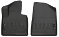 Picture of Husky Liners 13-15 Hyundai Sante Fe Sport-Sport 2-0T WeatherBeater Front Row Black Floor Liners