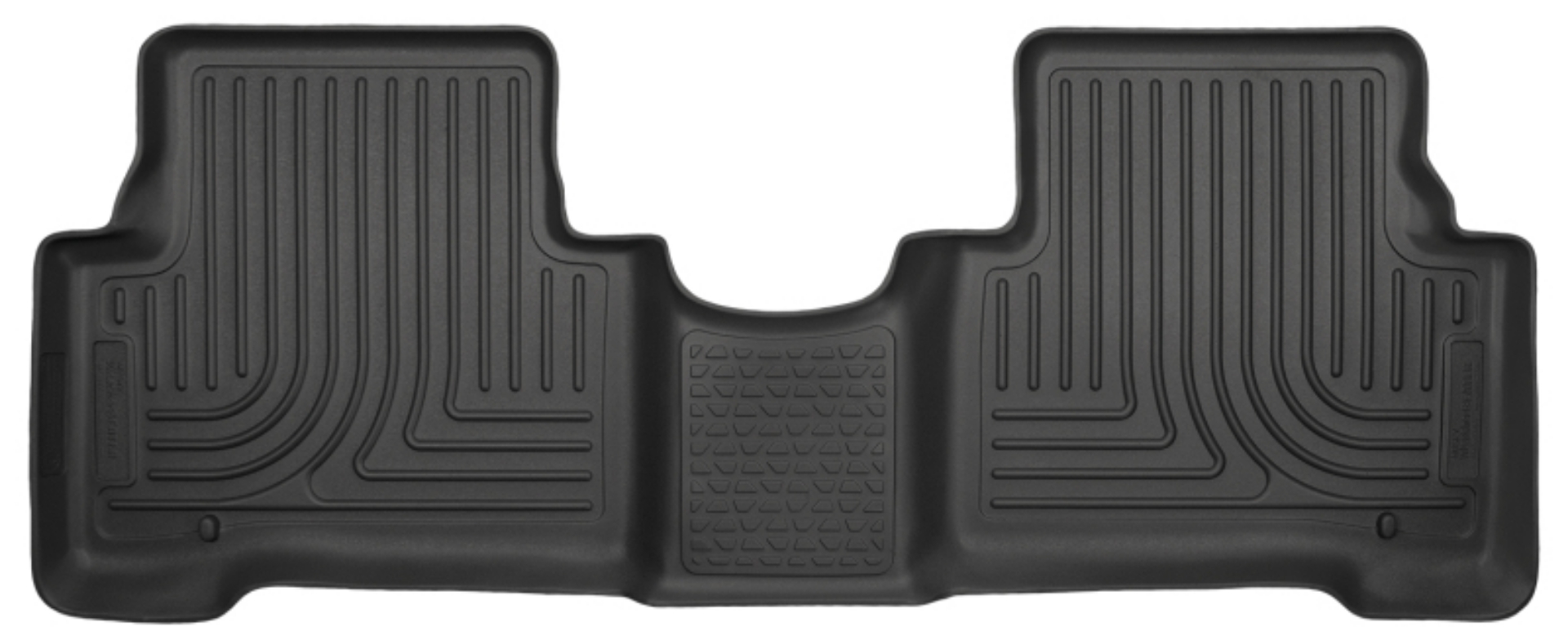 Picture of Husky Liners 13-15 Hyundai Sante Fe Sport-Sport 2-0T WeatherBeater 2nd Seat Black Floor Liners