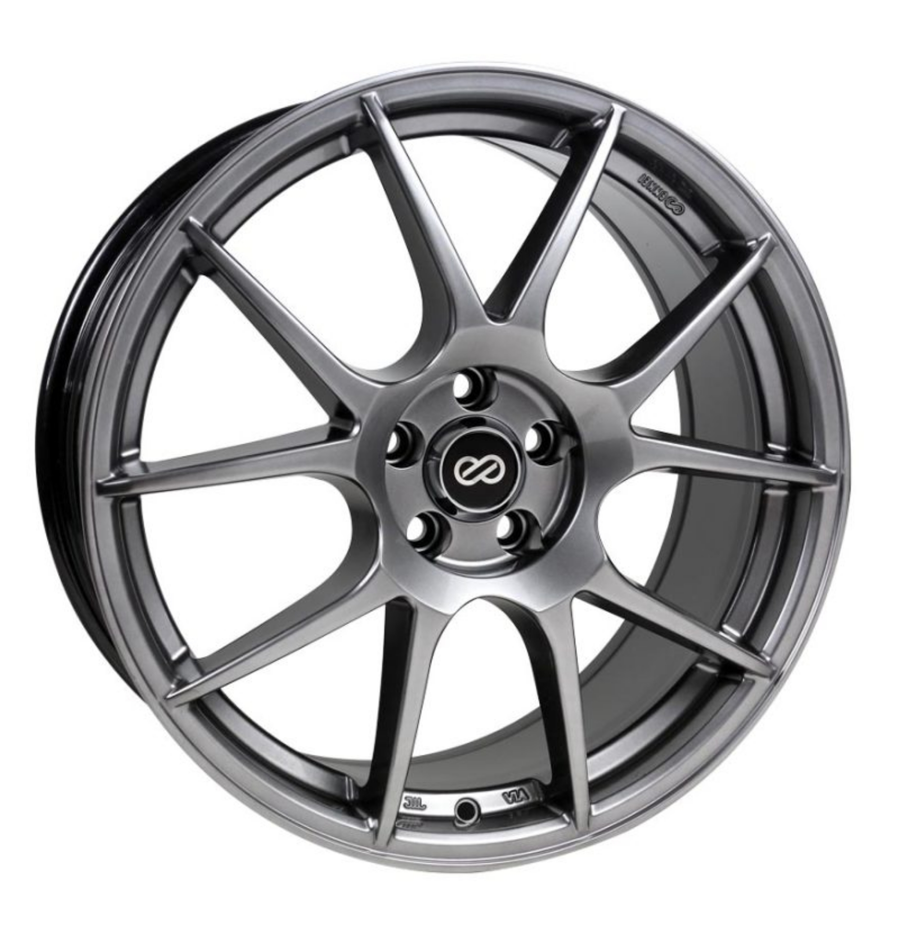 Picture of Enkei YS5 18x8 5x100 45mm offset 72-6mm Bore Hyper Black